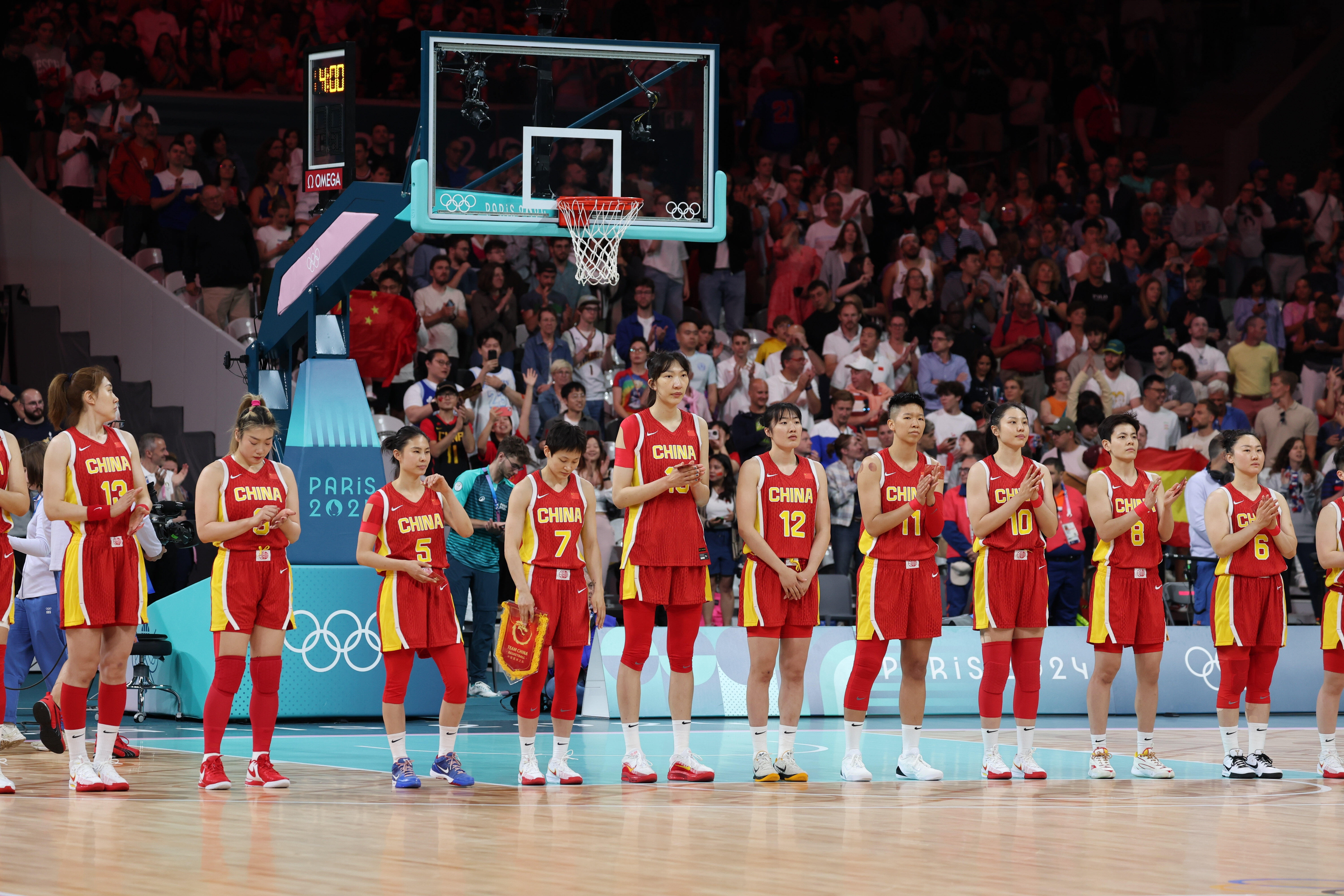 天亮输球！中国女篮全场领先多达36分14秒 西班牙仅4分16秒